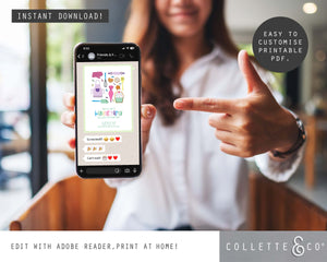 Baking Digital Party Invitation