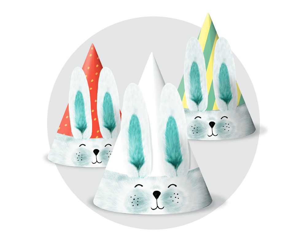 Easter Printable Bunny Party Hats