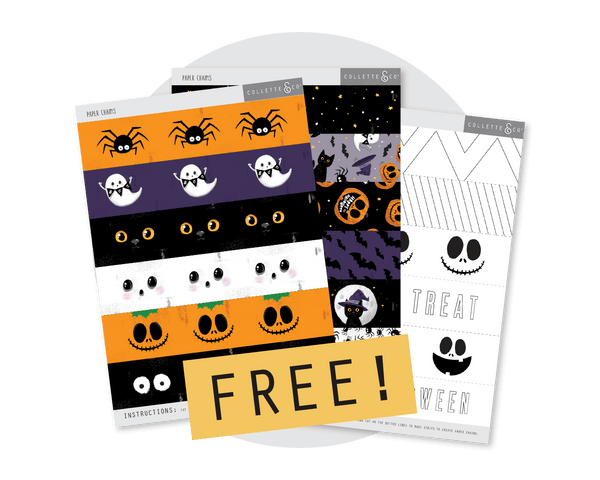 FREE Halloween Printable Paper Chains