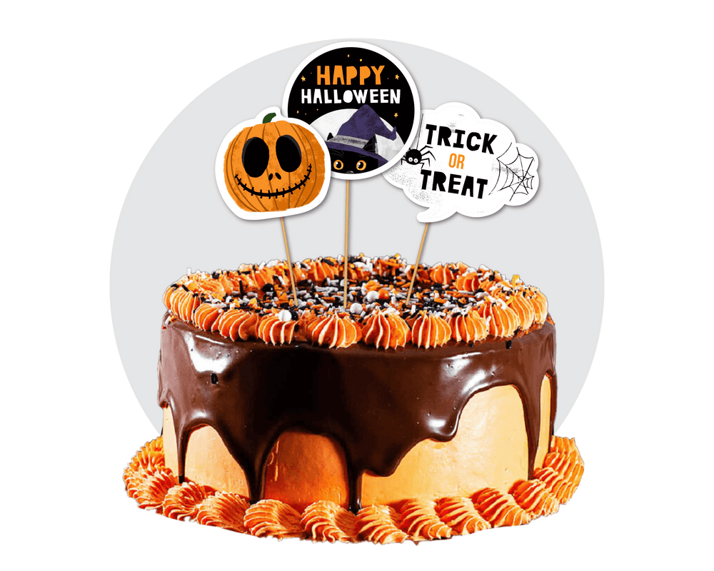 Halloween Printable Cake Topper