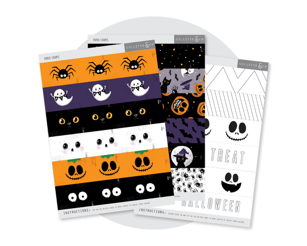 Halloween Printable Paper Chains