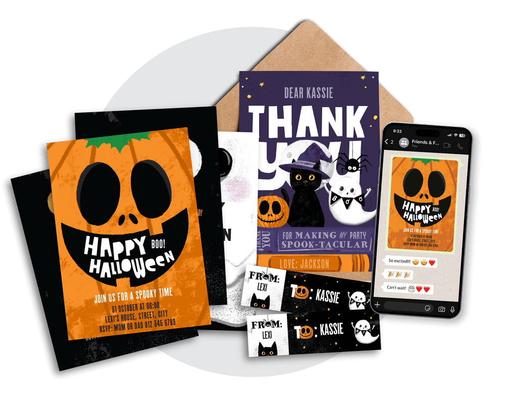Halloween Printable Stationery Pack