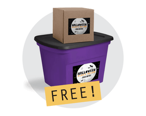 FREE Halloween Printable Storage Box Labels