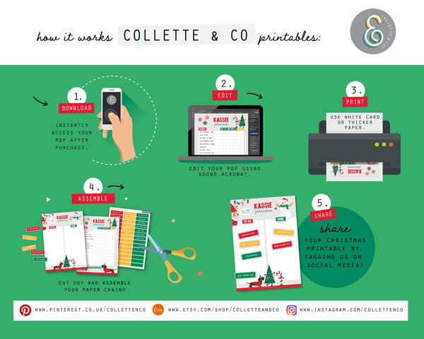 Printable Christmas Chore Chart