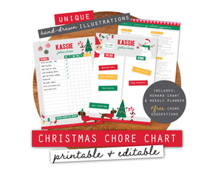 Printable Christmas Chore Chart