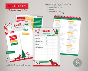 Printable Christmas Chore Chart
