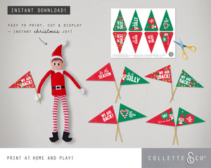 Christmas Mini Bunting & Flags