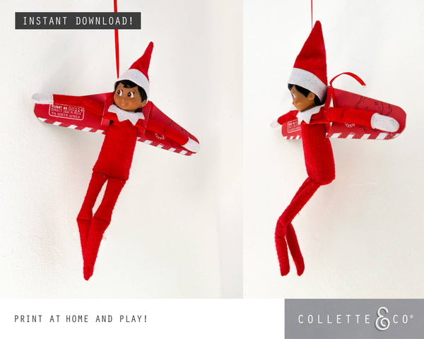 Printable Christmas Mini Elf Wings