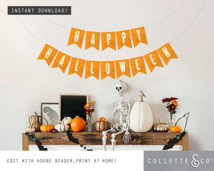 Halloween Printable Bunting