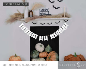 Halloween Printable Bunting