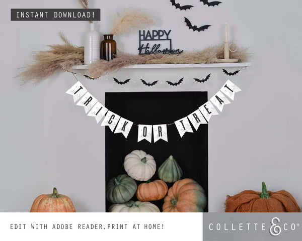 Halloween Printable Bunting
