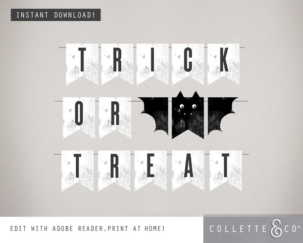 Halloween Printable Bunting