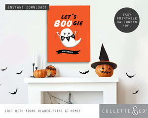 Halloween Party Printable Posters
