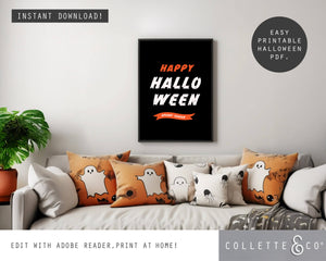 Halloween Party Printable Posters