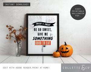Halloween Party Printable Posters