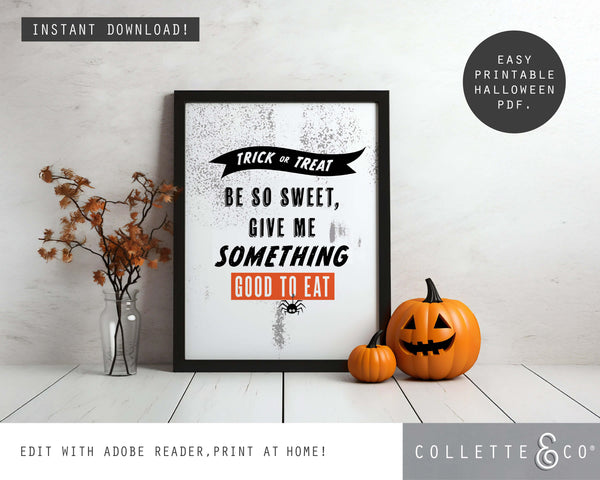 Halloween Party Printable Posters