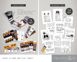 Halloween Printable Activity Bundle