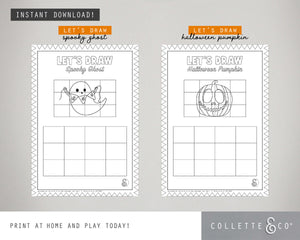 Halloween Printable Activity Sheet Bundle