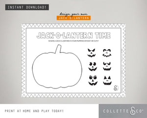 Halloween Printable Activity Sheet Bundle