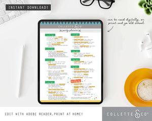 FREE Printable Party Planner