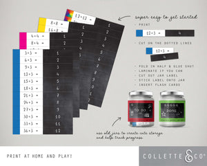 Division Printable Flashcards