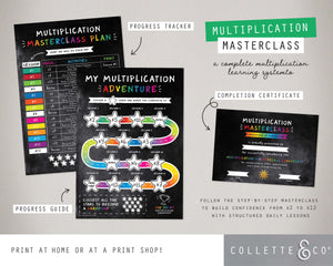 Multiplication Masterclass Printable Bundle