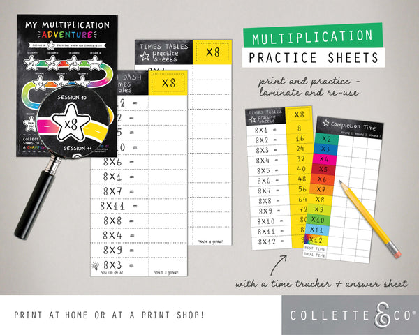 Multiplication Masterclass Printable Bundle