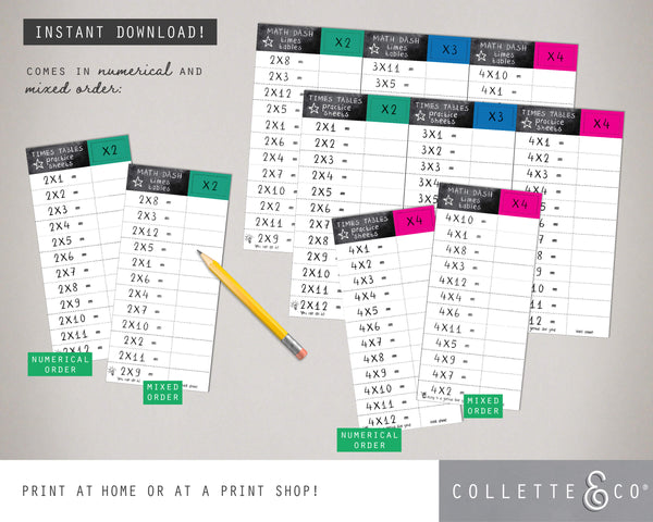 Multiplication Masterclass Printable Bundle