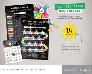 Multiplication Masterclass Printable Bundle