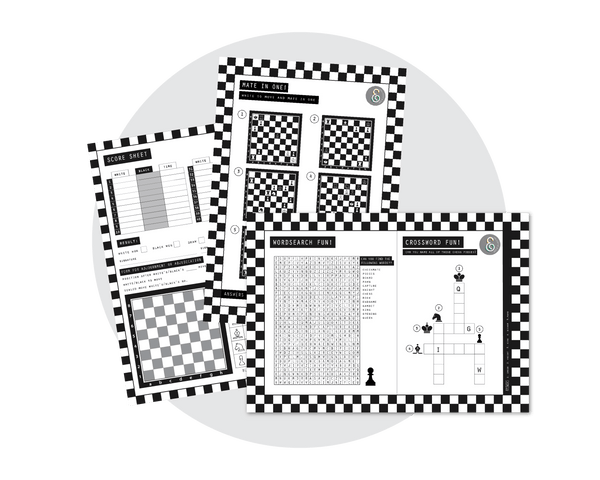 Chess Party Printable Activities