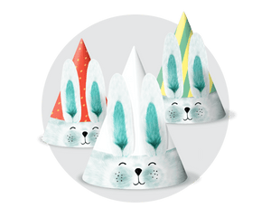 Easter Bunny Printable Party Hat