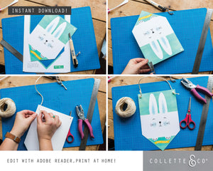 Easter Decor Banner Flag 05