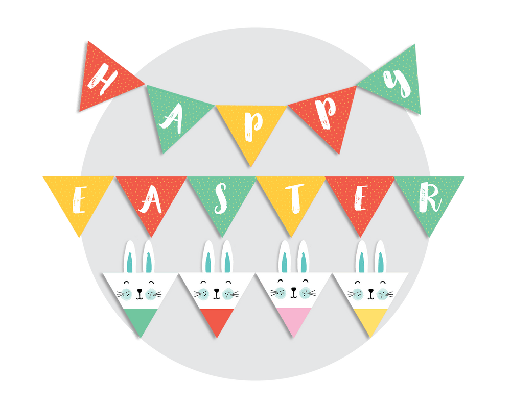 Easter Printable Bunting 