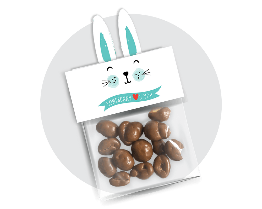 Easter Printable Candy Bag Labels Somebunny Loves You