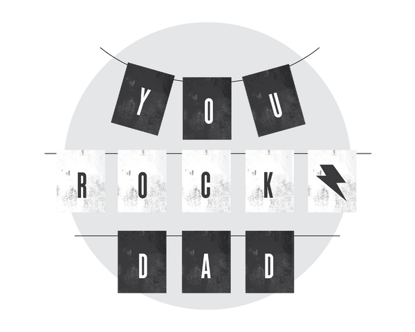 Father's Day Printable Bunting