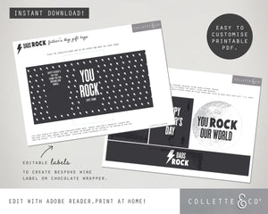 Father's Day Printable Labels 02