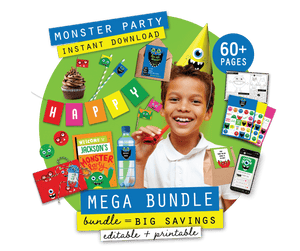 Monster Party Pack Printables