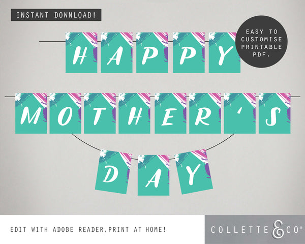 Mother's Day Printable Bunting