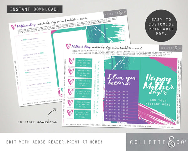 Mother's Day Printable Card 