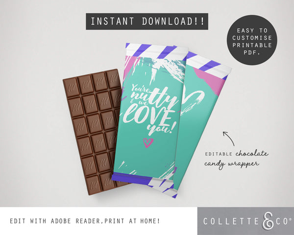 Mother's Day Printable Chocolate Wrappers 04