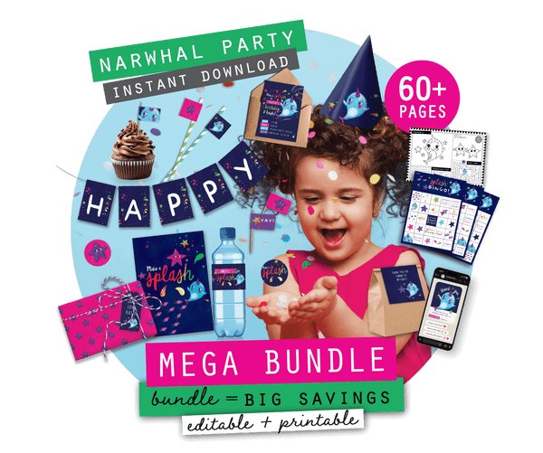 Narwhal Party Pack