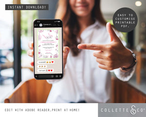 Pamper Digital Party Invitation 02