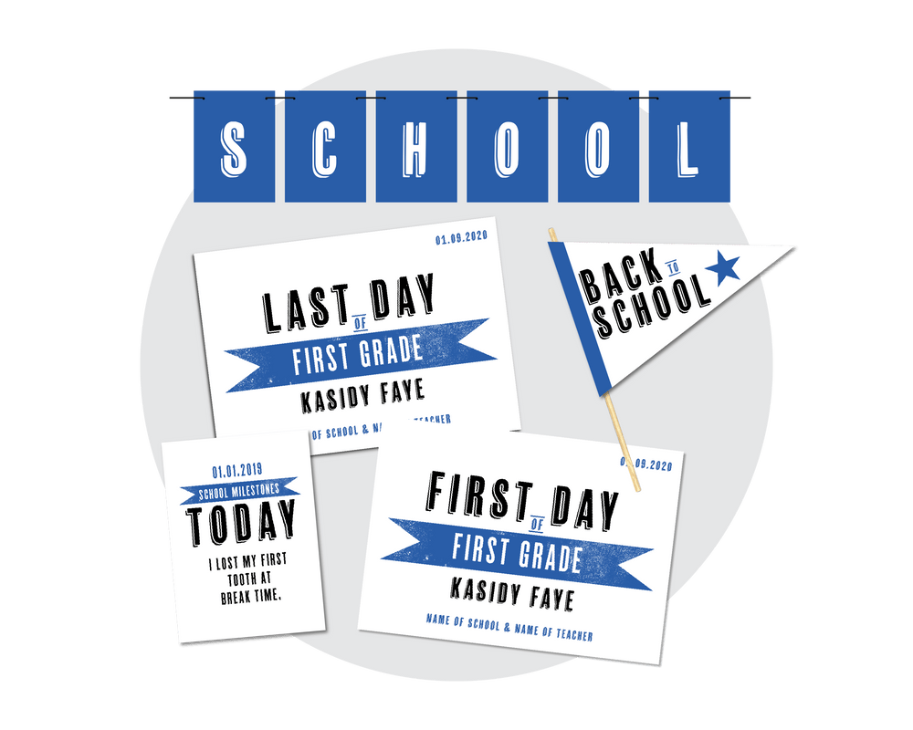 Printable Back to School Sign Pack