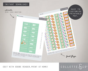 Printable Baking Food Decor 03