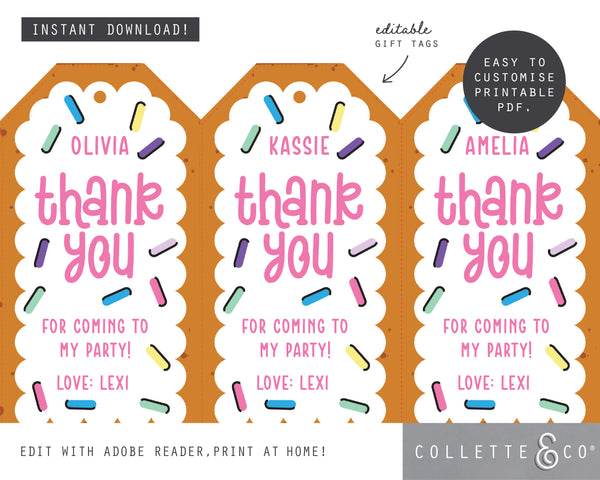 Printable Baking Gift Tag 05