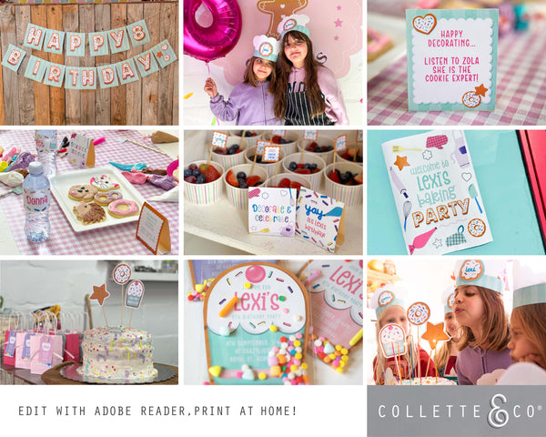 Printable Baking Party 03
