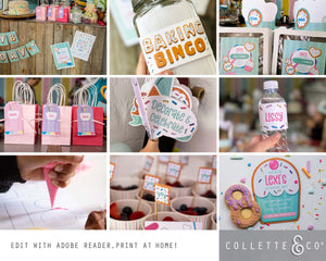 Printable Baking Party 04