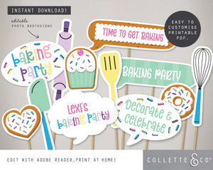 Printable Baking Photo Booth Props 03