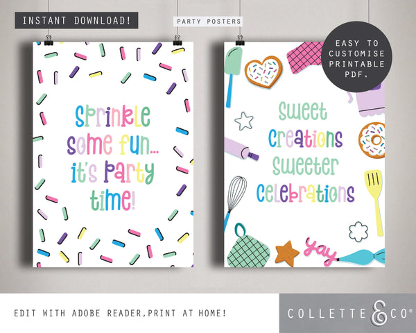Printable Baking Poster 05