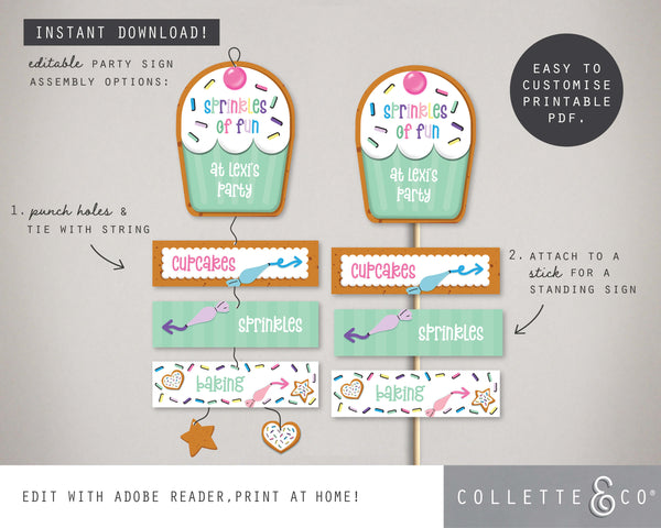 Printable Baking Room Sign 02